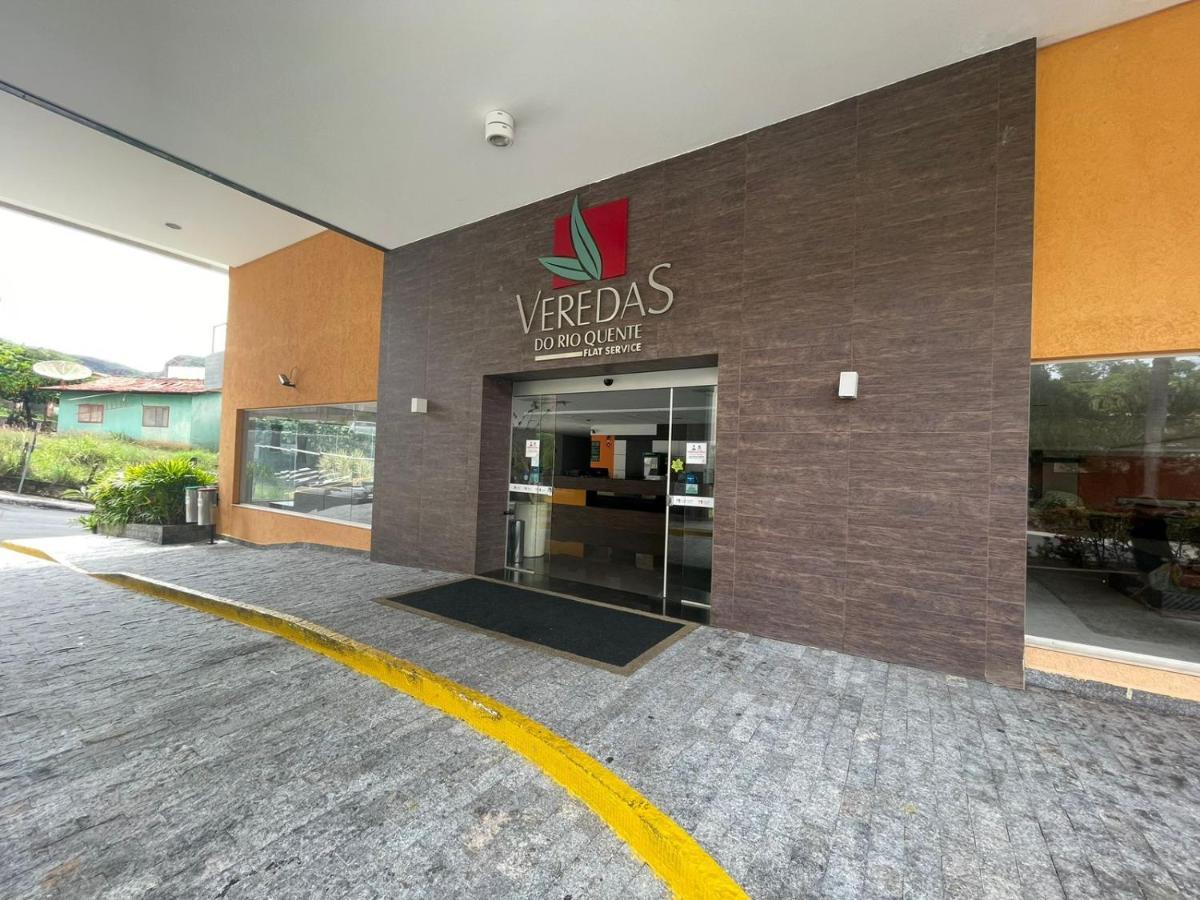 Flat 501 - Condominio Veredas Do Rio Quente - Diferenciado Com Ar Na Sala E No Quarto Kültér fotó