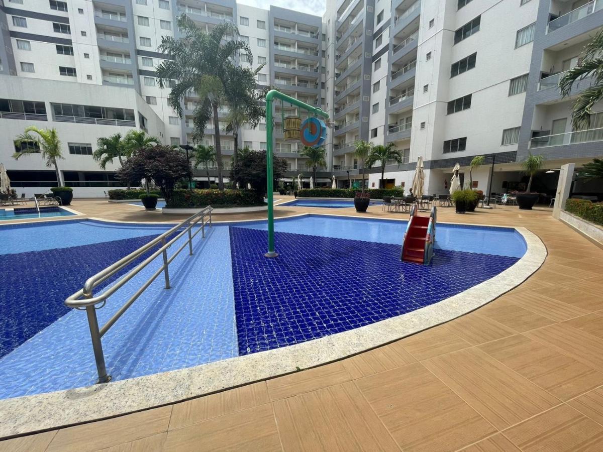 Flat 501 - Condominio Veredas Do Rio Quente - Diferenciado Com Ar Na Sala E No Quarto Kültér fotó