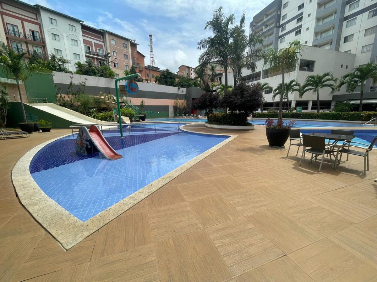 Flat 501 - Condominio Veredas Do Rio Quente - Diferenciado Com Ar Na Sala E No Quarto Kültér fotó