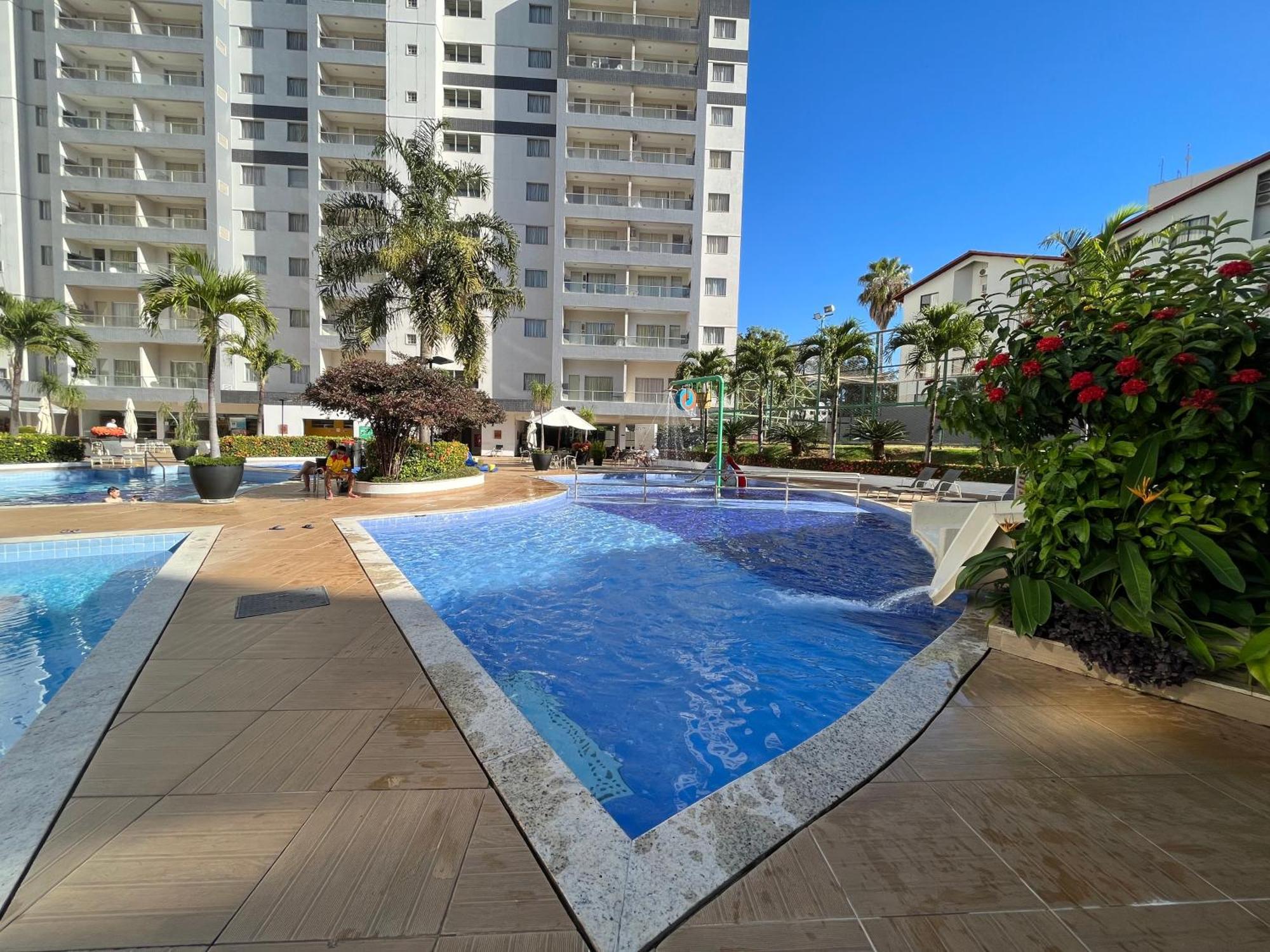 Flat 501 - Condominio Veredas Do Rio Quente - Diferenciado Com Ar Na Sala E No Quarto Kültér fotó